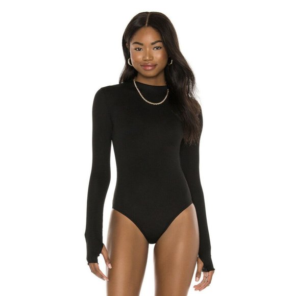 SNDYS Tops - SNDYS Lounge Cyrus Bodysuit Black Long Sleeve S